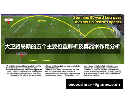 大卫路易斯的五个主要位置解析及其战术作用分析